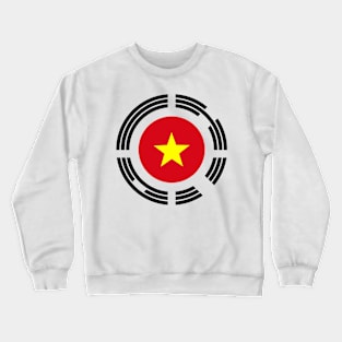 Korean Vietnamese Multinational Patriot Flag Series Crewneck Sweatshirt